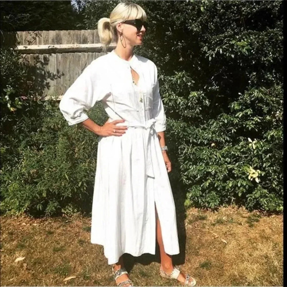 Zara wrinkled stitching Dress Size Small - Picture 5 of 8